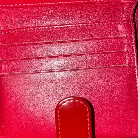 Chanel Shiny Red Quilted Wallet - Picture 11 of 14